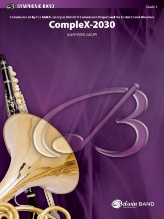Complex-2030 (c/b score) Symphonic wind band
