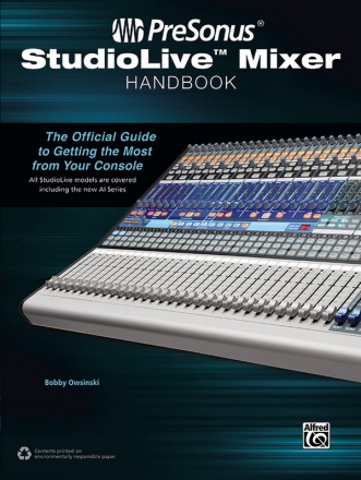 Presonus Studio Live Mixer Handbook Textbooks Technology