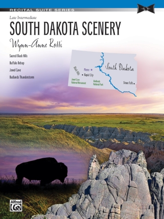South Dakota Scenery (piano solo) Piano Solo