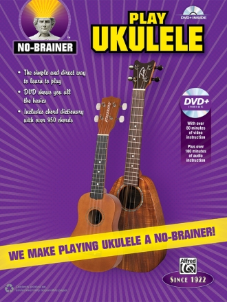 No Brainer Play The Ukulele (with DVD) Ukulele