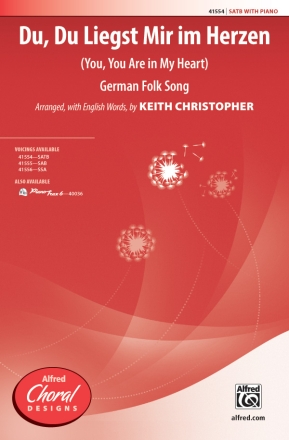 Du Du Liegst Mir Im Herzen SATB Mixed voices