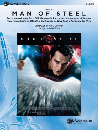 Man Of Steel (c/b) Symphonic wind band