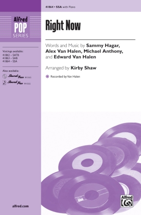 Right Now SSA Upper voices