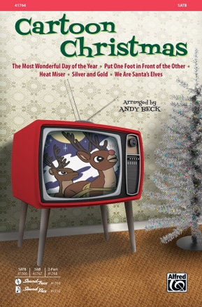 Cartoon Christmas SATB Mixed voices