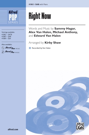 Right Now SAB Mixed voices