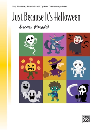 Just Because Its Halloween (piano solo) Piano Solo