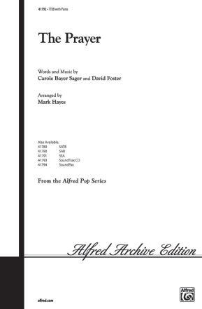 Prayer, The TTBB Lower voices