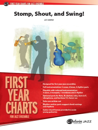 Stomp Shout And Swing (j/e score) Jazz band