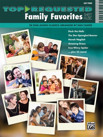 Top Requested Family Favorites (ep) Piano/Vocal/Guitar Mixed