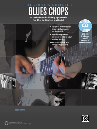 Blues Chops For Guitar (with CD) Guitar teaching (pop)