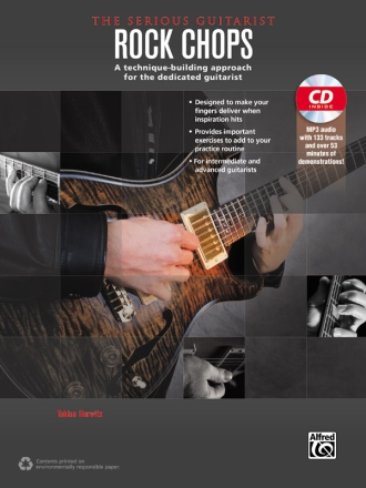 The Serious Guitarist: Rock Chops Guitar teaching (pop)