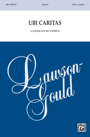Ubi Caritas SATB A Cap Mixed voices