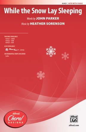 While The Snow Lay Sleeping SATB Mixed voices