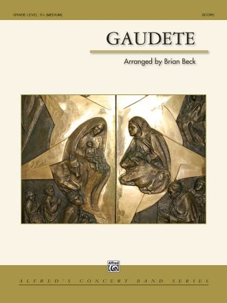 Gaudete (c/b) Symphonic wind band