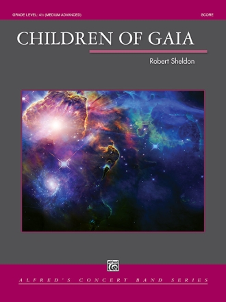 Children Of Gaia (c/b score) Symphonic wind band