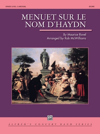 Menuet sur le nom d'Haydn Symphonic wind band