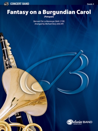 Fantasy On A Burgundian Carol (c/b) Symphonic wind band