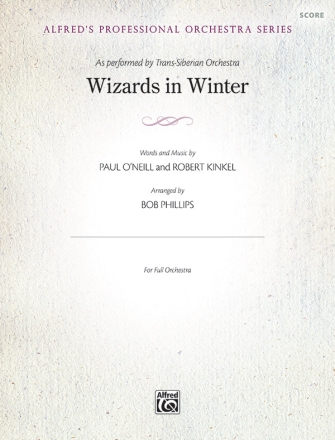 Wizards In Winter (f/o score) Full Orchestra