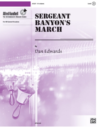 Sergeant Banyons Mach (handbells) Handbell Music