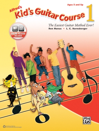 Alfreds Kids Guitar 1 (with web code) Guitar teaching (pop)