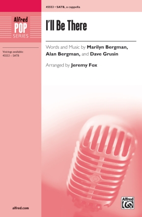 Ill Be There SATB A Cap Mixed voices