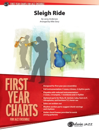 Sleigh Ride (j/e score) Jazz band