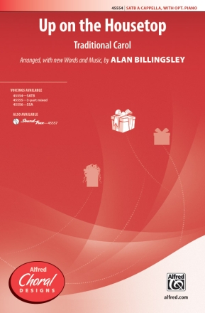 Up On The Housetop SATB Mixed voices