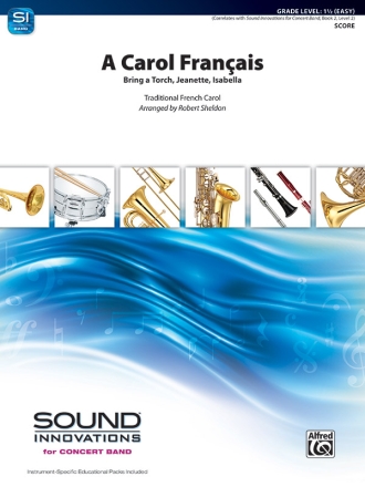 Carol Francais, A (c/b) Symphonic wind band