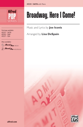 Broadway Here I Come SATB Mixed voices