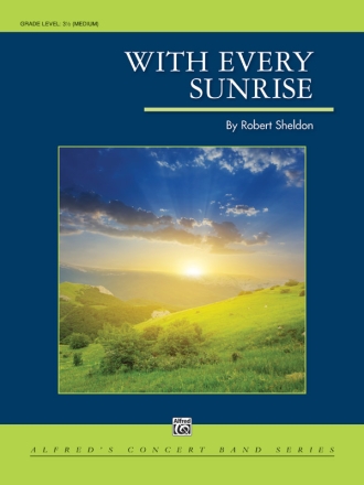 With Every Sunrise (c/b score) Symphonic wind band