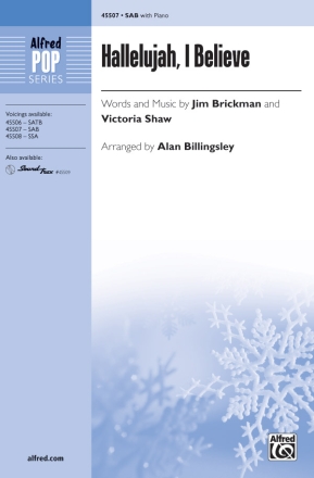 Hallelujah I Believe SAB Mixed voices