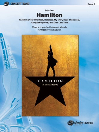 Hamilton, Suite from (c/b) Symphonic wind band