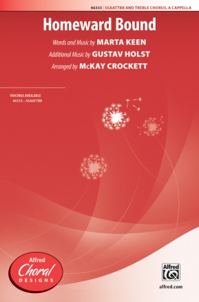 Homeward Bound SSAATTBB Mixed voices