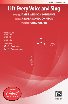 Lift Every Voice And Sing SATB Mixed voices