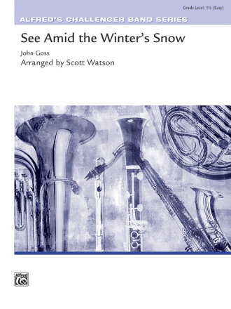 See Amid The Winters Snow (c/b) Symphonic wind band