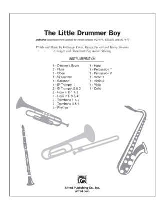 The Little Drummer Boy IPAX Mixed ensemble