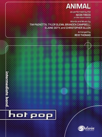 Animal (concert band score) Symphonic wind band