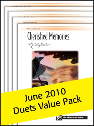 June 2010 Duets Value Pack (piano) Piano duet