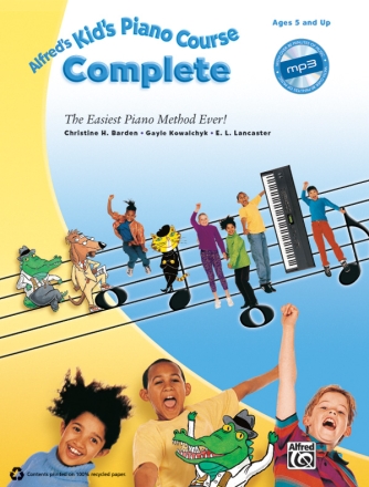 Kids Piano Course Complete (with CD) Piano teaching material