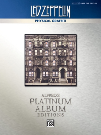 Led Zeppelin Physical Graffiti BTAB Bass Guitar Tabulature