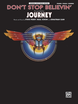 Don't Stop Believin (PVG) Piano/Vocal/Guitar Singles