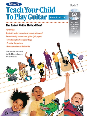 Teach Your Child Play Guitar 2 (with CD) Guitar teaching (pop)