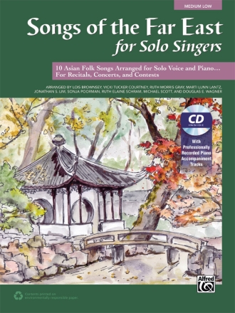 Far East Songs Solo Singers (with CD) Lo Voice and ensemble
