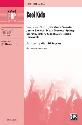 Cool Kids SATB Mixed voices