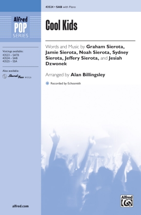 Cool Kids SAB Mixed voices