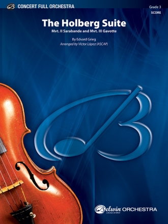 Holberg Suite, The (f/o score) Full Orchestra