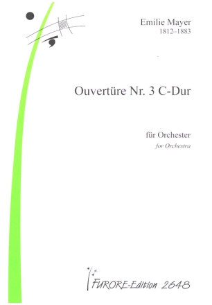 Ouvertre C-Dur Nr.3 fr Orchester Partitur