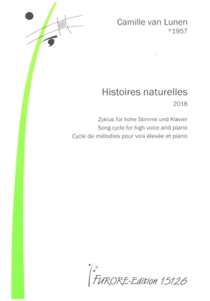 Histoires naturelles (2018) fr hohe Stimme und Klavier