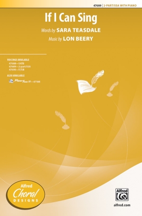 If I Can Sing 2 PT/SSA Upper voices