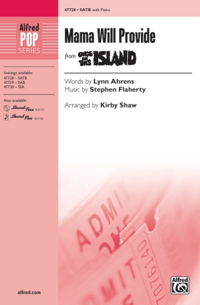 Mama Will Provide SATB Mixed voices